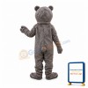 Plush Grizzly bear Mascot Costume
