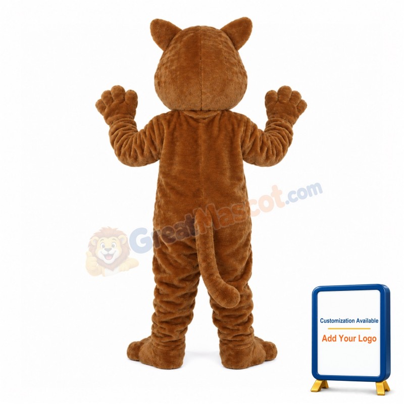 Fierce Cougar Animal Mascot Costume