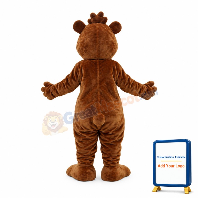 Brown Pony Mascot Costume