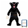 Howling Black Leopard Animal Mascot Costume