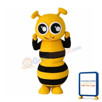 Sweet Cartoon Bee Mascot Costume