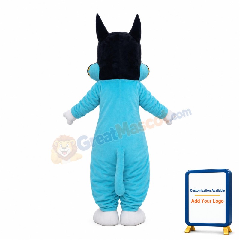 Lazy Cartoon Cat Oggy Mascot Costume