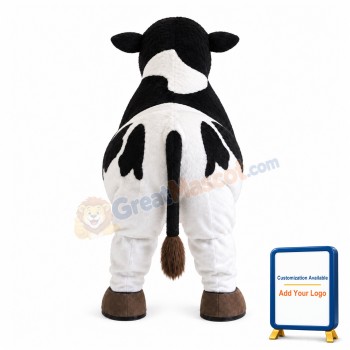 2 Person Milk Cow Animal Mascot Costume