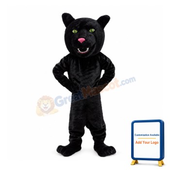 Black Jaguar Animal Mascot Costume