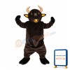 Golden Horn Bull Mascot Costume