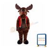Milton Moose Mascot Costume For Adult