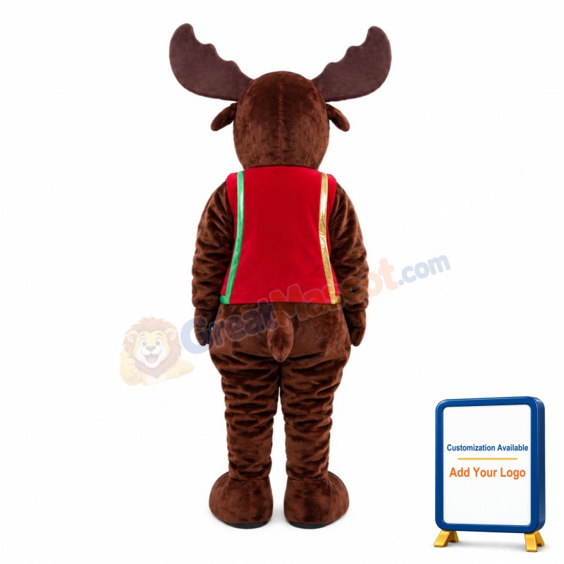 Milton Moose Mascot Costume For Adult