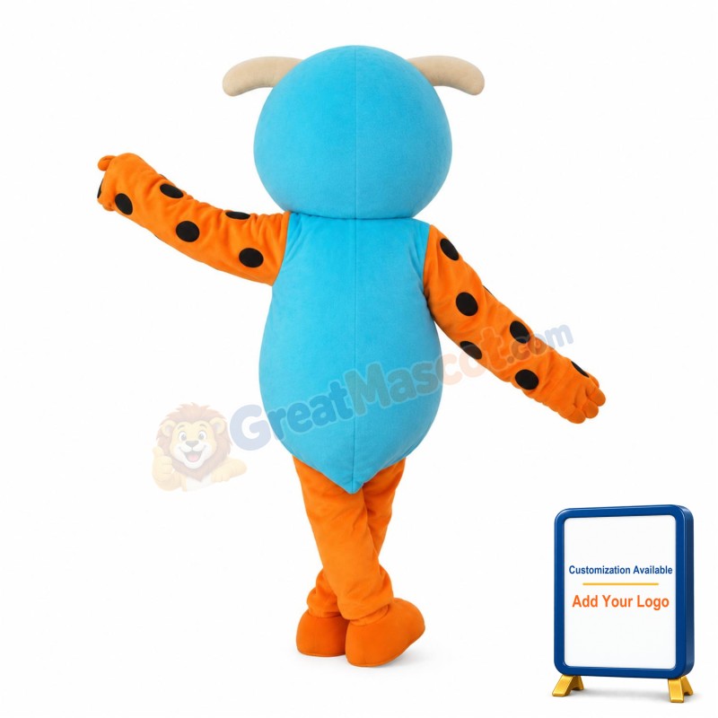 Hoot the Blue Owl Mascot Costume