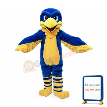 Blue Falcon Baby Mascot Costume