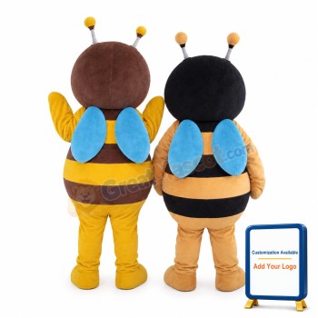 Sweet Cartoon Honeybee Mascot Costume