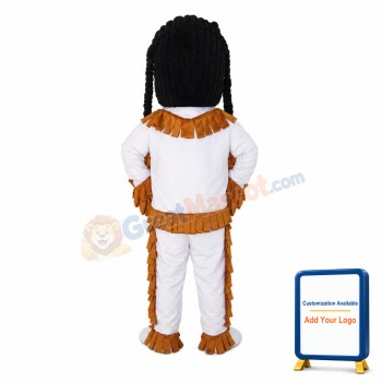 Native American Man Mascot Costume