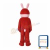Cartoon Red Wolf Mascot Costume
