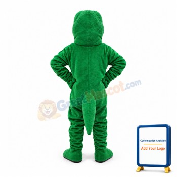 2nd Version Of The Crocodile Mascot Adult Costume
