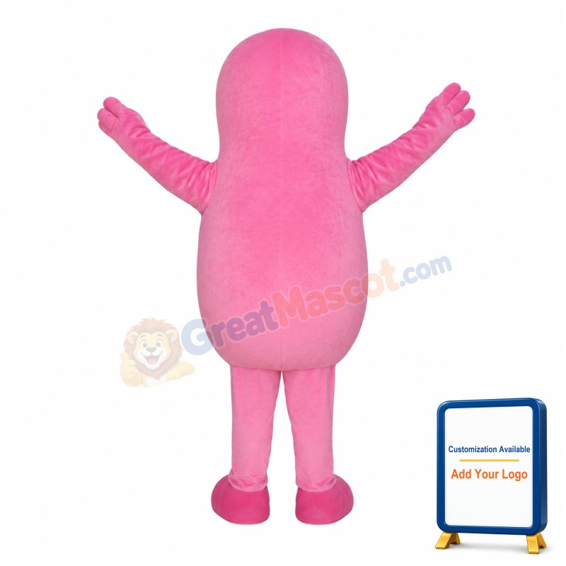 Friendly Barbapapa Mascot Costume