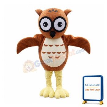 Easy Owl Mascot Costume
