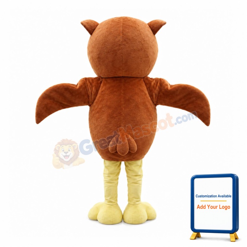 Easy Owl Mascot Costume