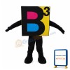 Square Box Mascot Costume