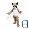 Brown Raccoon Mascot Costume