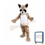 Brown Raccoon Mascot Costume