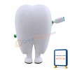 Huge Smiling Tooth & Toothbrush Mascot Costume