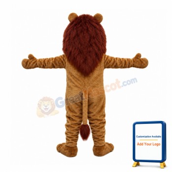 Amiable Asian Lion Mascot Costume