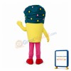 Cartoon Ice Cream Cone Mascot Costume