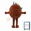 Deluxe Cartoon Chocolate Chip Cookie Mascot Costume
