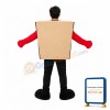 Huge Food Packaging Box Mascot Costume
