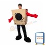 Huge Food Packaging Box Mascot Costume 