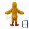 Little Yellow Bird Long Fur Mascot Costume