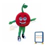 Male Cartoon Red Tomato Mascot Costume
