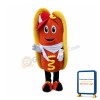 Lightweight Cartoon Hot Dog Mascot Costume