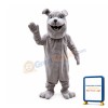 Howling Grey Bulldog Animal Mascot Costume