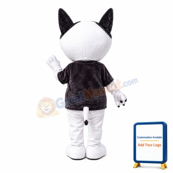Bull Terrier Dog Mascot Costume