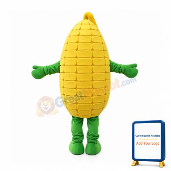 Deluxe Cartoon Corn Mascot Costume