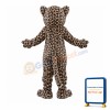 Surprised Leopard Mascot Costume