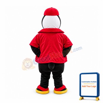 Listless Penguin Mascot Costume Animal Cartoon Fancy Dress