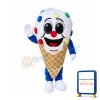 Deluxe Cartoon Ice Cream Cone Mascot Costume
