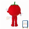 Surprised Cartoon Tomato Mascot Costume