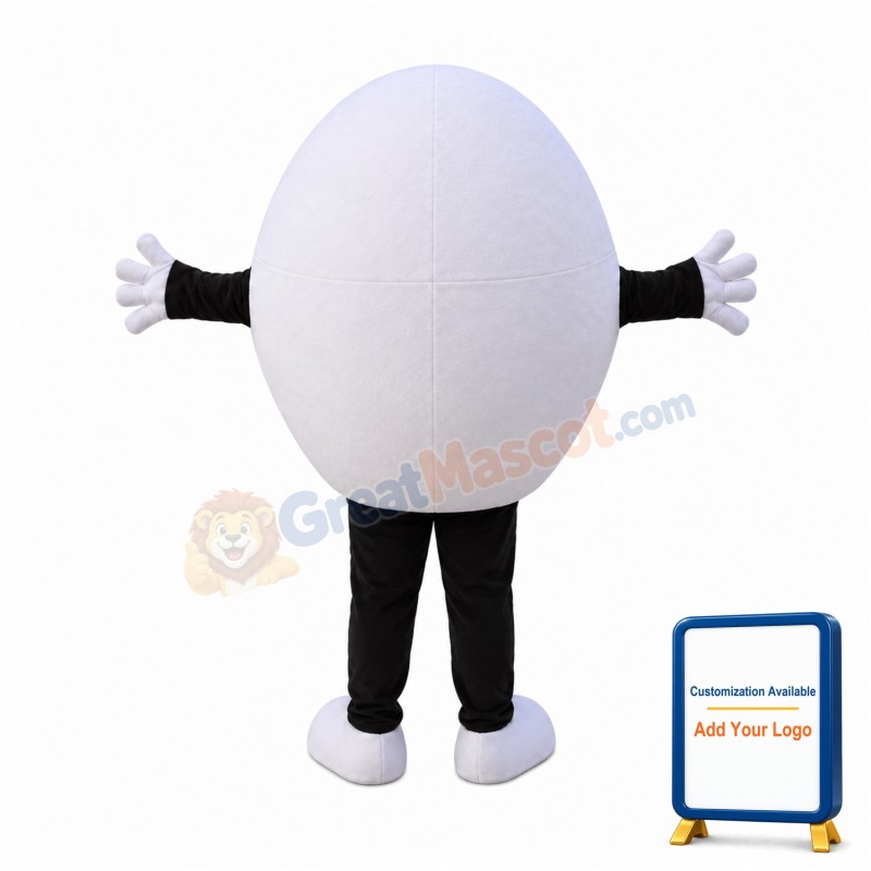 Huge Blue Eyeball Mascot Costume