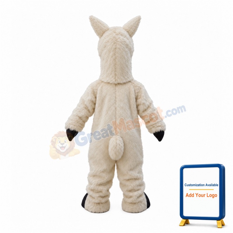 Fierce Alpaca Mascot Costume