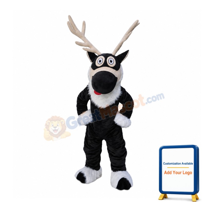 Black Buck Animal Mascot Costume