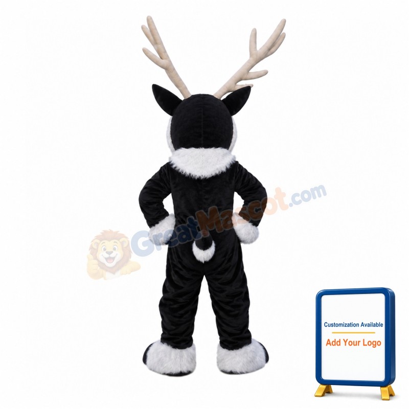 Black Buck Animal Mascot Costume