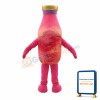 Sweet Cartoon Peach Juice Bottle Mascot Costume