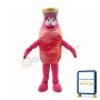 Sweet Cartoon Peach Juice Bottle Mascot Costume
