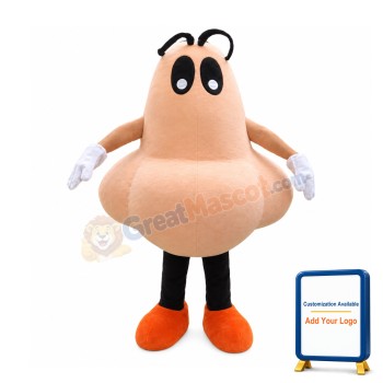 Huge Cartoon Garlic Mascot Costume