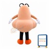 Huge Cartoon Garlic Mascot Costume
