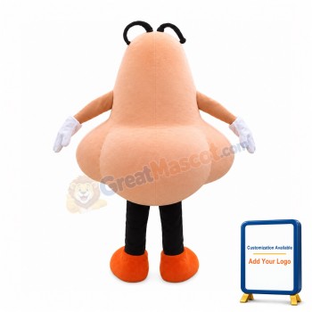 Huge Cartoon Garlic Mascot Costume