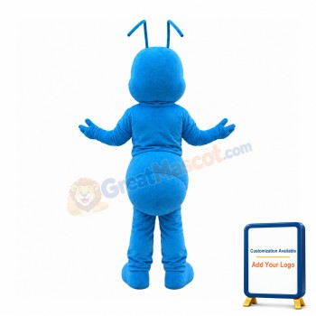 Lovely Blue Ant Mascot Costume
