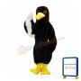 Black Hawk Bird Mascot Costume